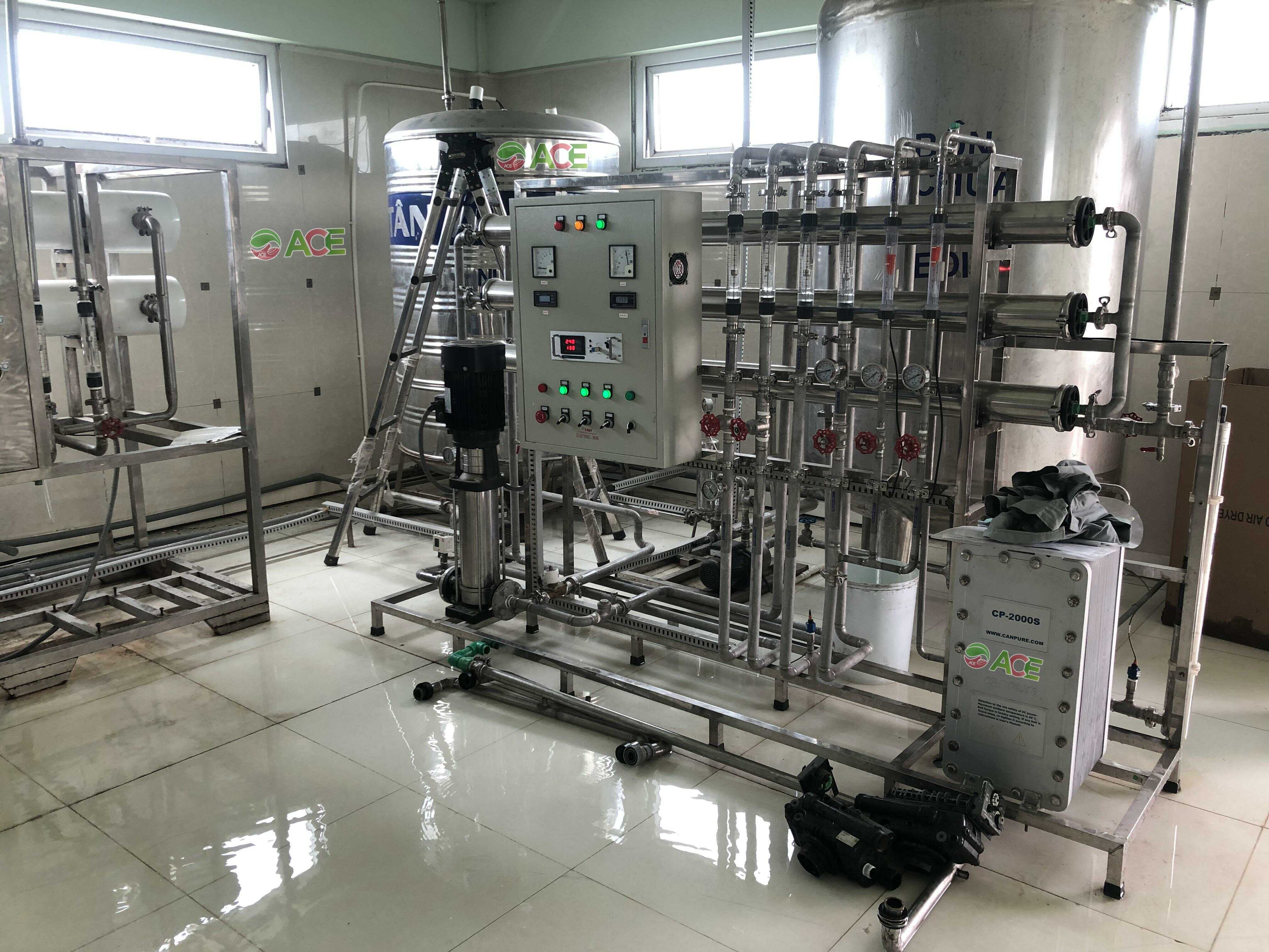  Hệ thống xử lý nước RO 1500l/h
